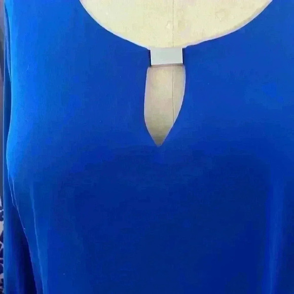 Donna Rocco New York, Size 14..3/4 Sleeve W/Back Silver Zipper exposed Detail. - Picture 2 of 10